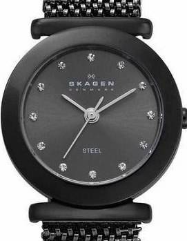 SKAGEN Denmark Crystal Accented Ladies Watch