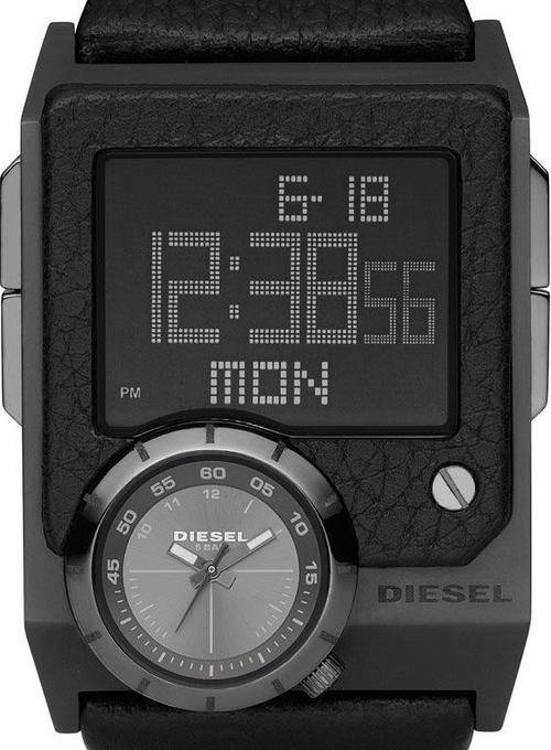 DIESEL Dual Time Oversized Mens Watch