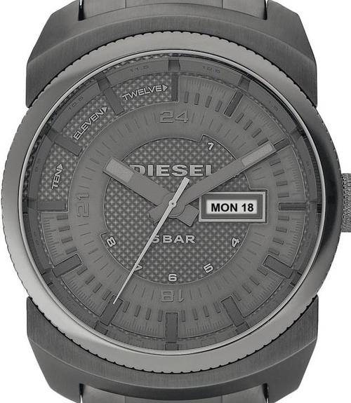 DIESEL Gunmetal Analogue Oversized Mens Watch