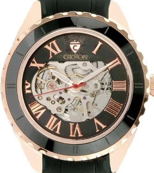 CROTON Imperial Skeleton Automatic Mens Watch