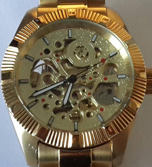 CROTON Imperial Skeleton Automatic Mens Watch