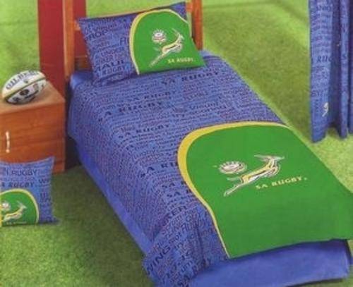 SA RUGBY Springbok Single Bed Duvet Set