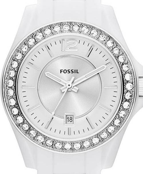 FOSSIL Riley Crystal Accented Ladies Watch