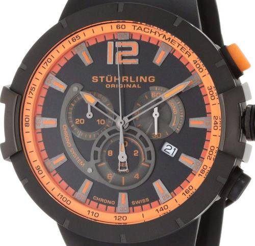 STUHRLING Phoenix Swiss Chronograph Mens Watch