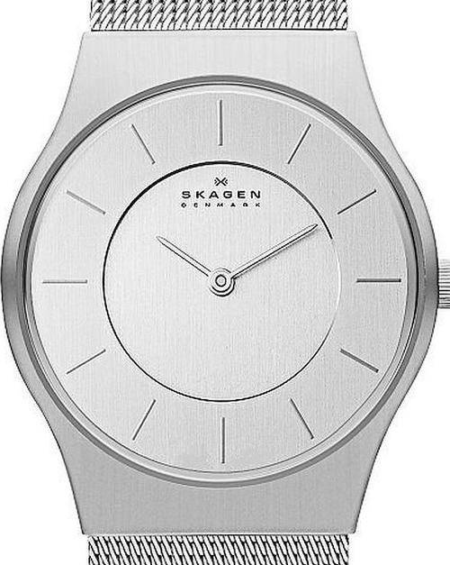 SKAGEN Denmark Ultra Slim Mesh Band Ladies Watch