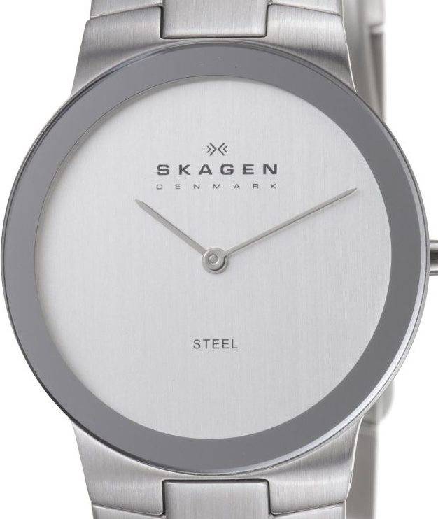 Authentic SKAGEN Denmark Ultra Slim Stainless Steel Mens Watch