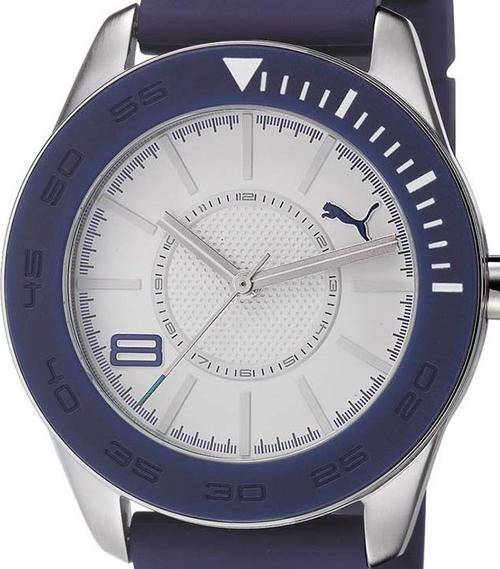 Authentic PUMA Power Collection Blue Silicone Ladies Watch