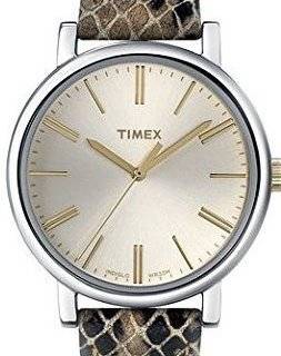 Authentic TIMEX Indiglo Snakeskin Band Ladies Watch