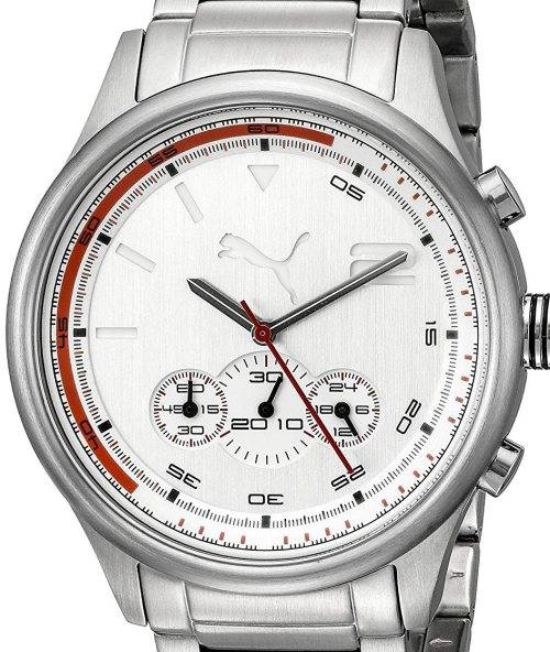 Authentic PUMA Wheel Stainless Steel Chronograph Mens Watch