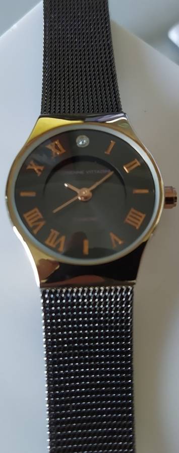 Authentic ADRIENNE VITTADINI Diamond Accented Ladies Watch