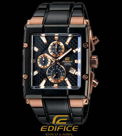 CASIO EDIFICE Men's Gold Label Chronograph Watch EF-501SP-1AV