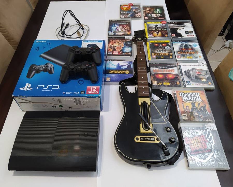 PS3 Bundle (includes Guitar Hero Live)