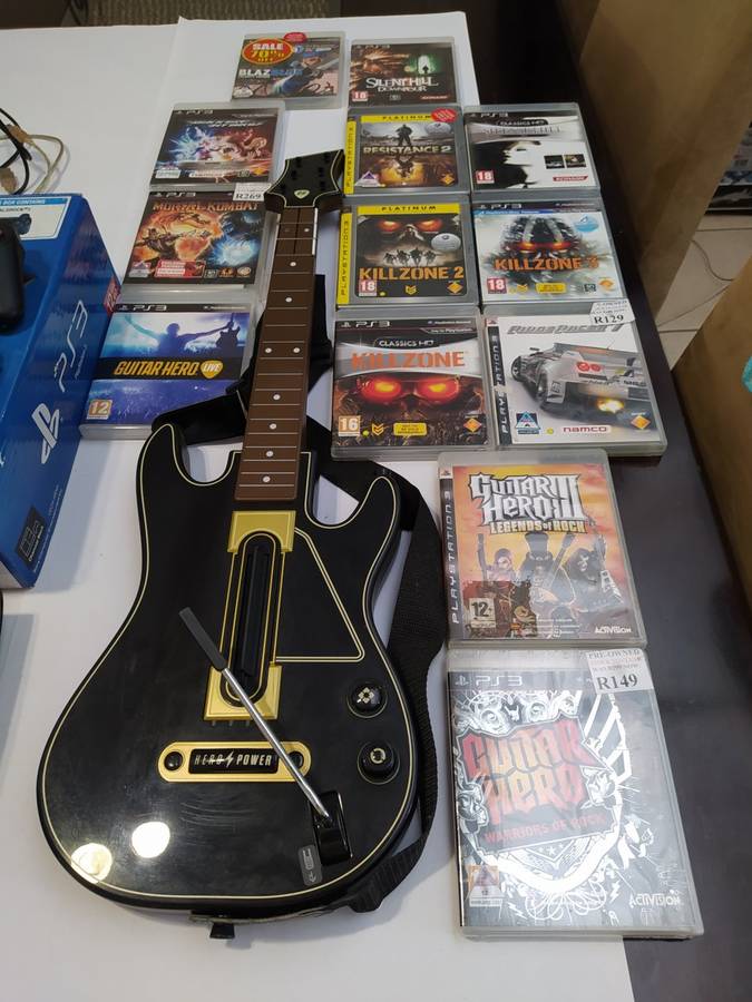 PS3 Bundle (includes Guitar Hero Live)