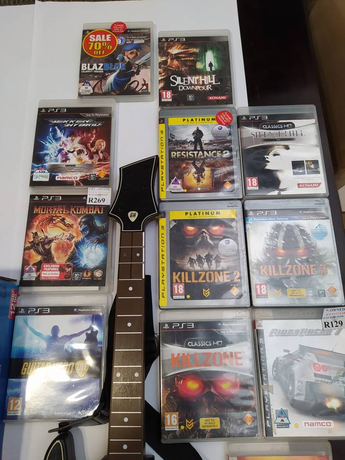 PS3 Bundle (includes Guitar Hero Live)