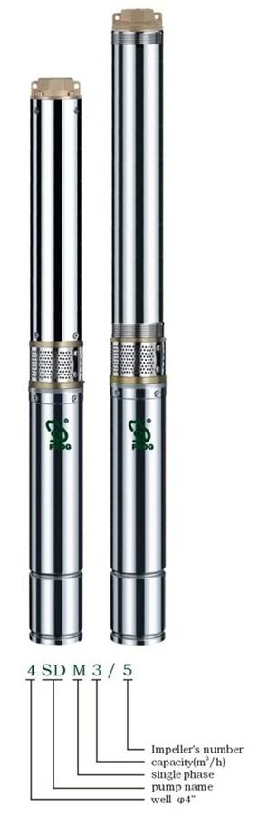 Submersible Borehole Pump 0.55KW