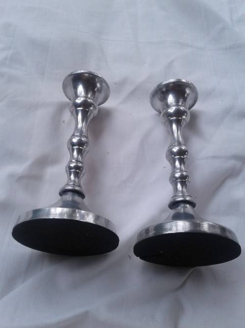 set of candle sticks