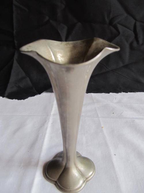 SILVER PLATED VASE