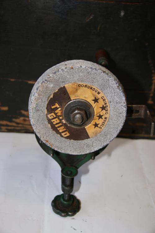 Awesome Vintage Corundum Grinding Wheel