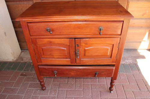 Vintage Two Drawer Server on Castors