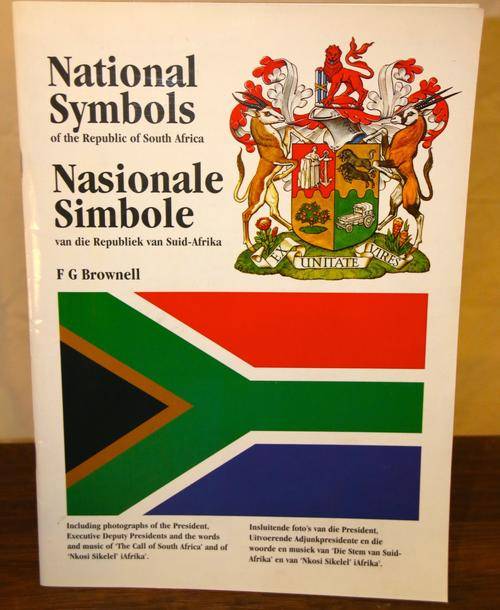 1996 South African National Symbols Booklet with Nelson Mandela, de Klerk and Mbeki Pictures