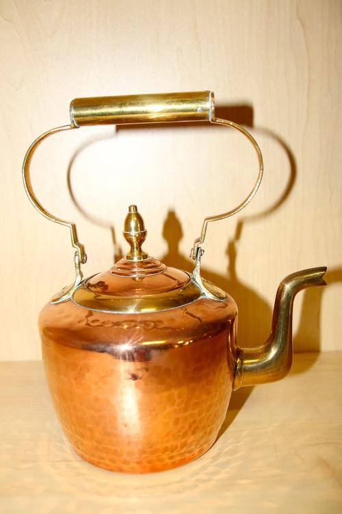 Vintage Brass Kettle