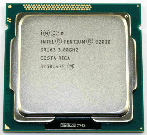 Intel G2030 and G630 processors