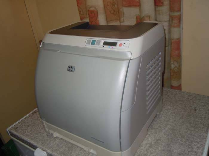 Bargain - Hp colour Laserjet Printer - good toner - see details