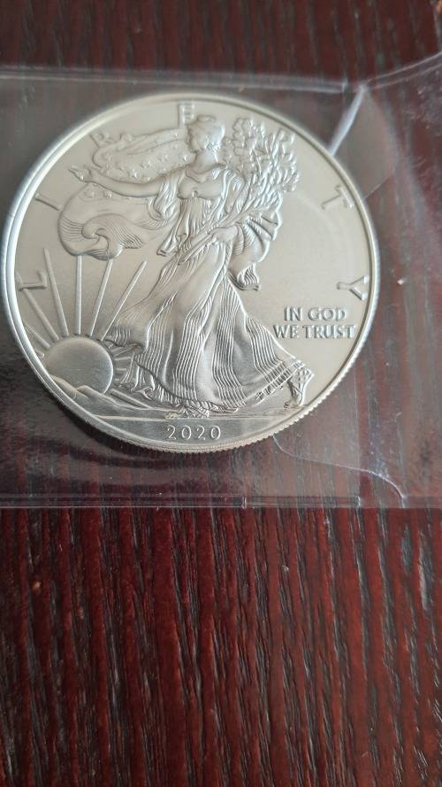 2020 Silver 1oz Liberty dollor