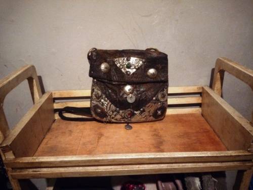 !! ELEPHANT LEATHER HANDBAG HAND MADE!! DONT MISS THIS!!
