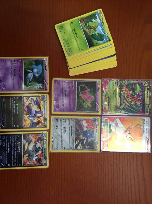 Pokemon TCG 50 CARD LOT: Guaranteed: FULL ART + EX/BREAK, Rare, Holo, Common, Uncommon.