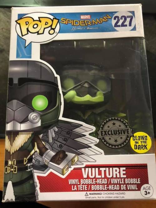 Funko Pop! - Marvel - Spiderman Homecoming - Vulture - Glow In The Dark