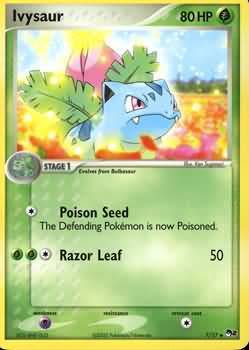 Pokemon Trading Card Game - Ivysaur - 7/17 - Uncommon Pokemon POP Series 2 Promos