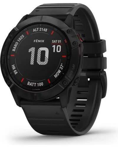 Garmin fēnix 6X Pro (Black with Black Band)