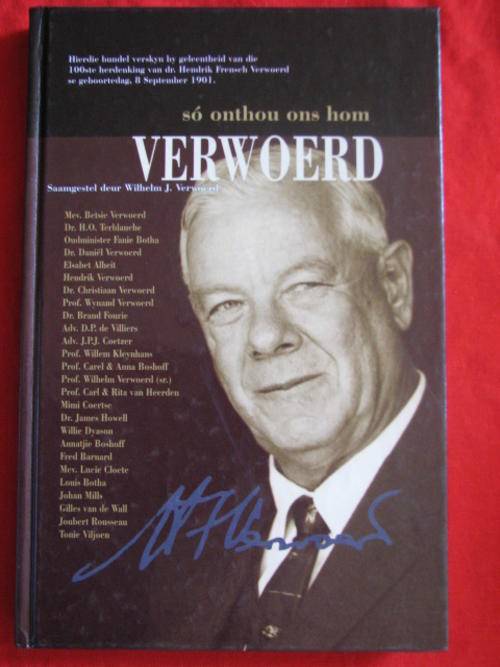 VERWOERD so onthou ons hom
