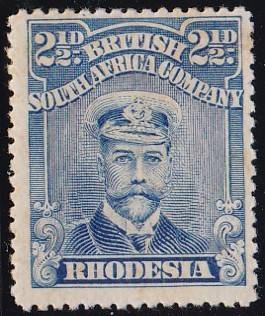 BSAC - KGV ADMIRAL, 2&1/2D BLUE SINGLE (PERF 15), FINE M/M - CV:R400!!!!!