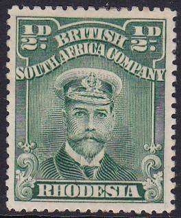 BSAC - KGV ADMIRAL, 1/2D SINGLE STAMP, FINE M/M - CV:R170!!!!!