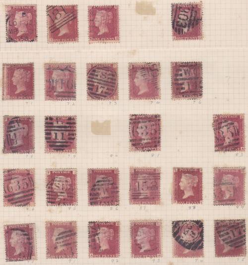 GB - QUEEN VIC PENNY REDS, USED ASSORTED, SOME FAULTS - SELLING AS IS!!!!!