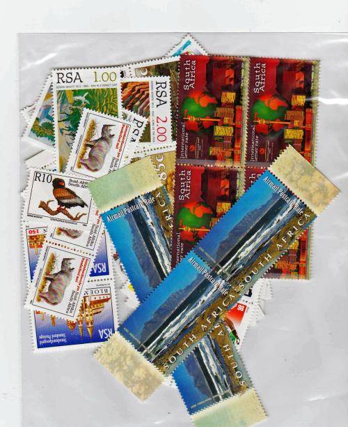 RSA-MODERN FINE UNMOUNTED MINT SELECTION-FACE VALUE R400-BARGAIN,PRICED BELOW 1/2 OF FACE!!
