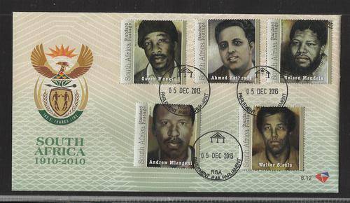 MANDELA ,RIVONIA STAMPS ON COVER-PARLIAMENT CANCELS
