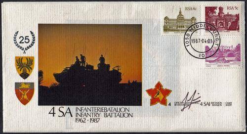 RSA - LIMITED EDITION ARMY COVER NO.4 - SIGNED BY THE COMMANDING OFFICER!!!!!