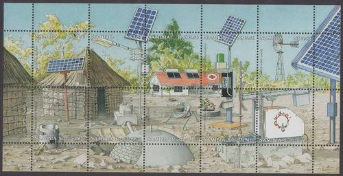 NAMIBIA - SOLAR POWERED ENERGY, FULL SHEET - U/M!!!!!