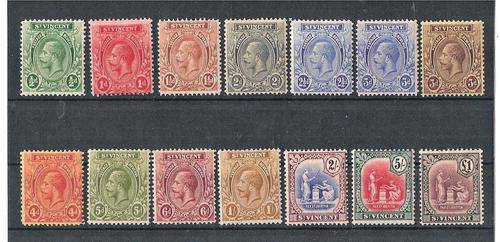 ST,VINCENT-KG V-FANTASTIC CONDITION SET TO ONE POUND-C/V R1380-SUPERB MINT!!!
