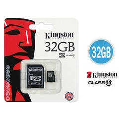 Kingston 32GB Mini SD CARD AND ADAPTER