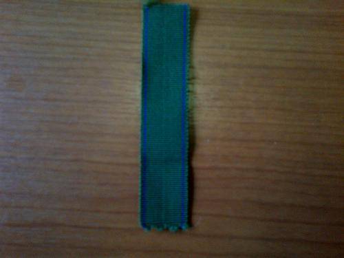 Miniature Medal Ribbon Good Service Medal (Bronze)
