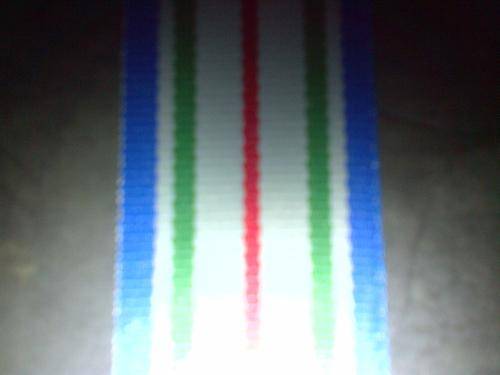 SAPS Silver Medal for Outstanding Service Ribbon 15cm