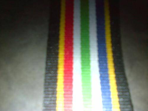 SAPS Soccer World Cup Support Medal Ribbon 15cm