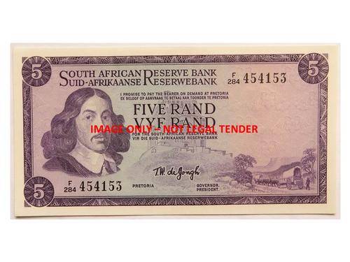 TW de Jongh R5 3rd issue  Unc. F284