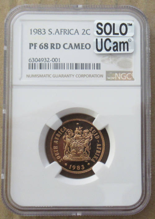1983 2c PF68RD Cameo NGC Finest Known 1 of 1. MAC Spotless