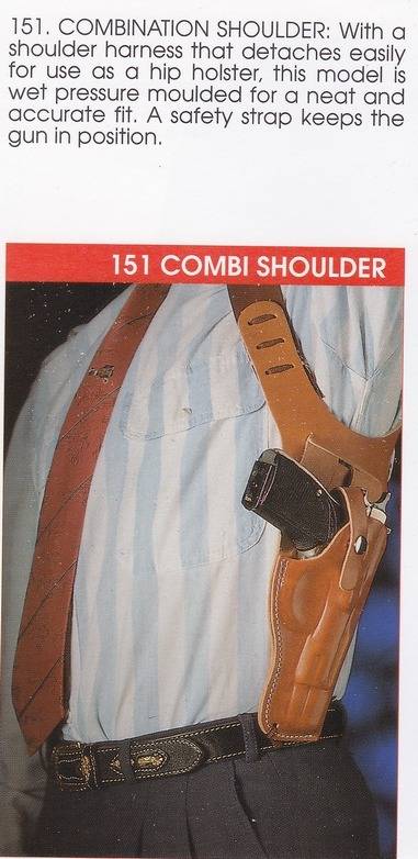 El Paso Combi Shoulder Holster