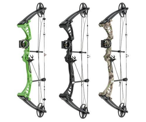 Man Kung  55lbs compound  bow-green camo riser/black limb Kit